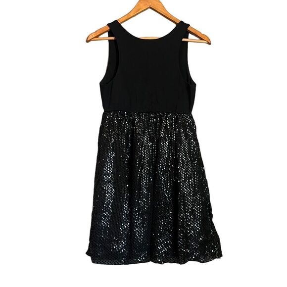 Alice + Olivia black sparkly skirt dress. Size xs - Picture 7 of 9